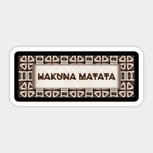 Hakuna Matata Sticker